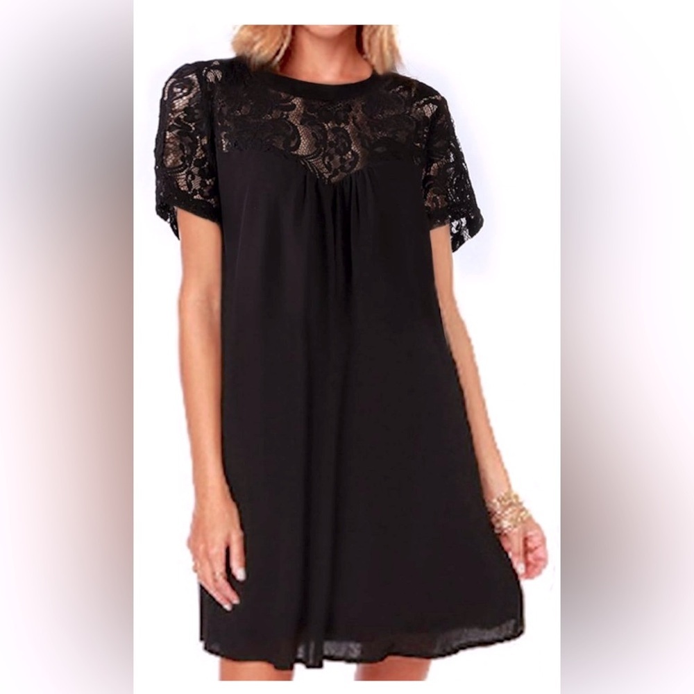 Lacey Little Black Dress